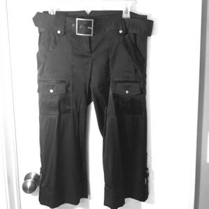 Cach’e Black Crop Pants